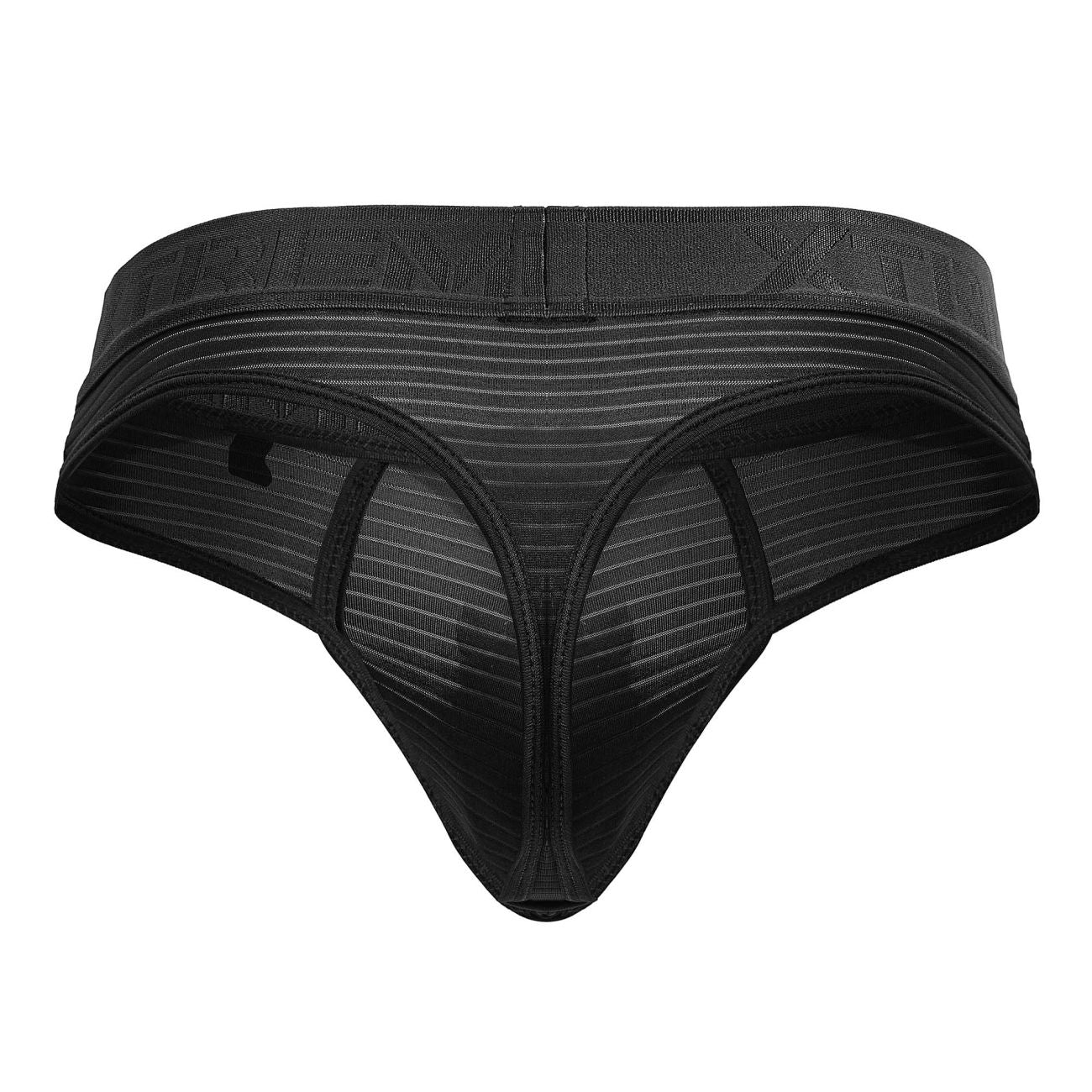 Xtremen 91211B Microfiber Thongs Color Black - DealByEthan.gay loves Xtremen