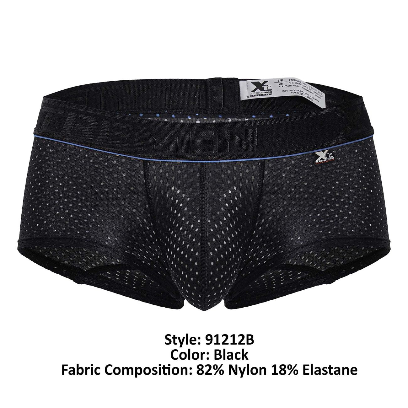 Xtremen 91212B Microfiber Trunks Color Black - DealByEthan.gay loves Xtremen