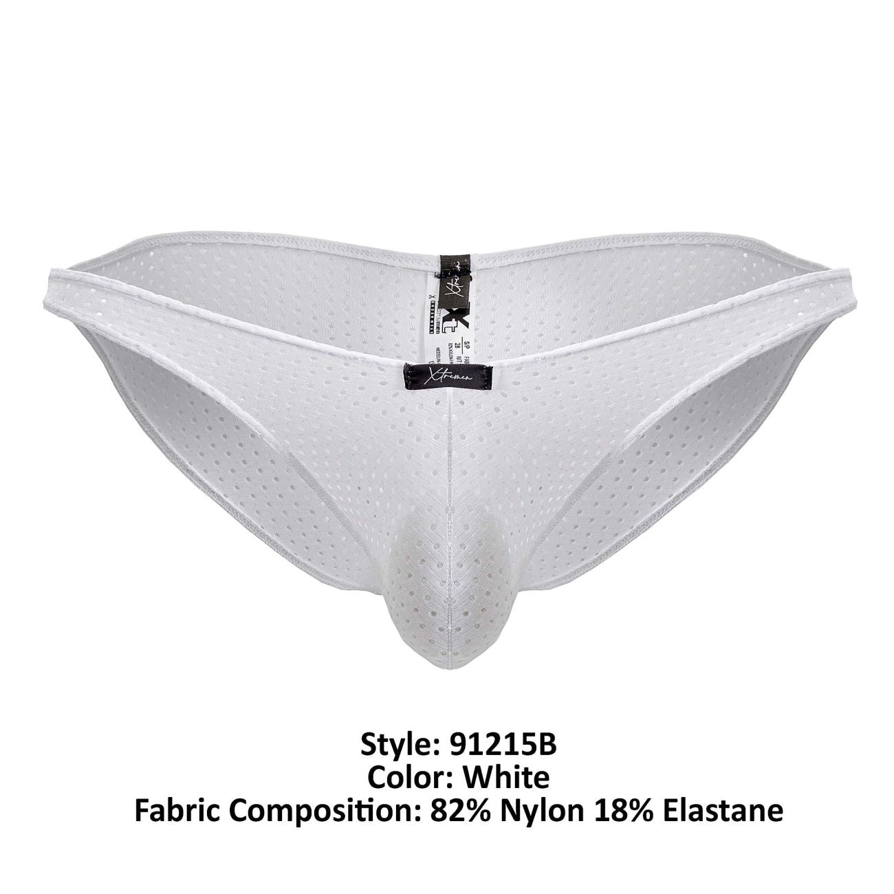 Xtremen 91215B Microfiber Bikini Color White - DealByEthan.gay loves Xtremen
