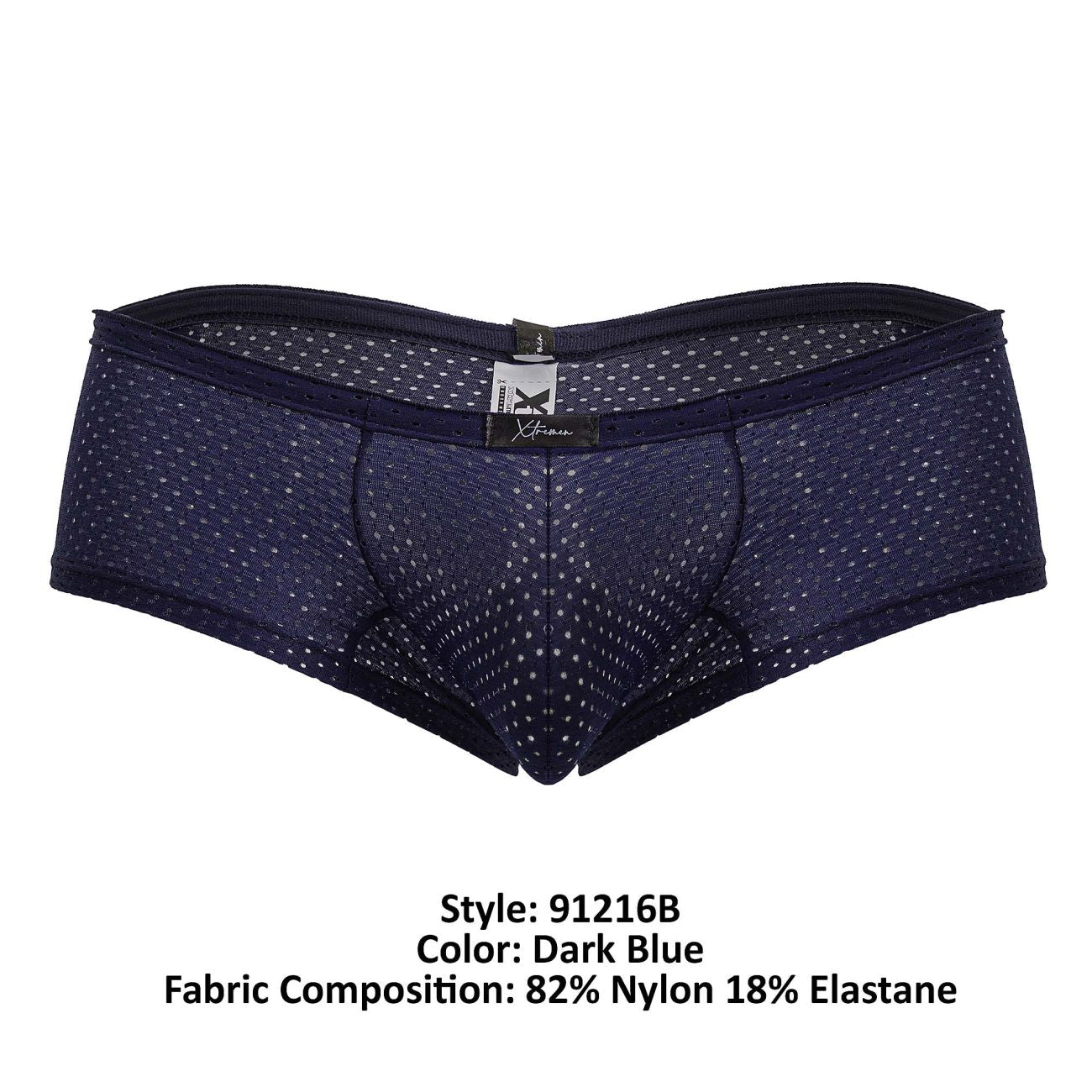 Xtremen 91216B Microfiber Trunks Color Dark Blue - DealByEthan.gay loves Xtremen