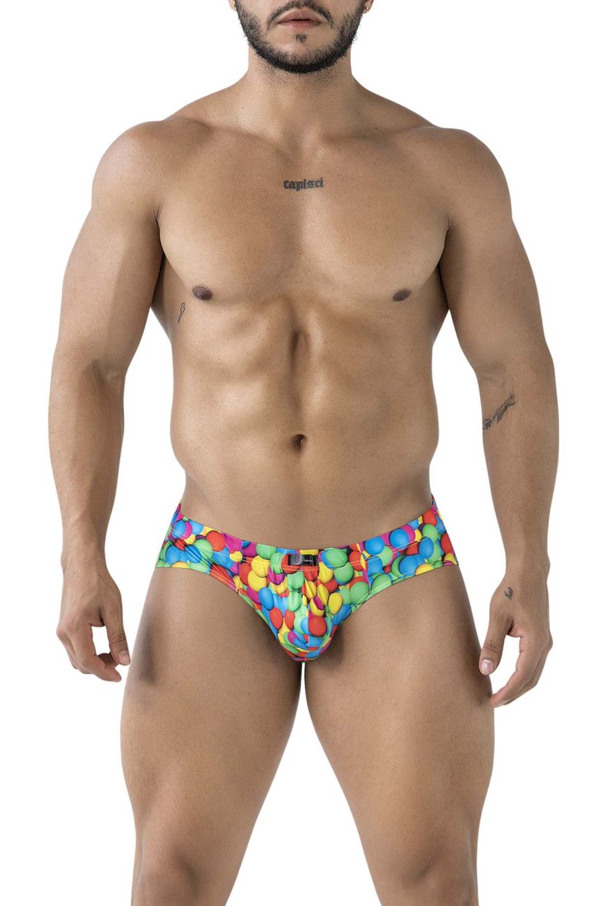 Xtremen 91248 Printed Briefs Color Bubbles - DealByEthan.gay loves Xtremen