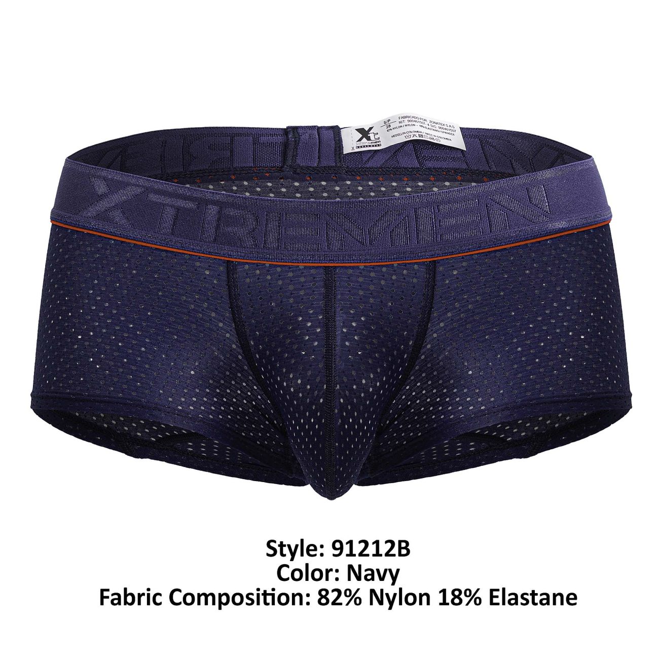 Xtremen 91212B Mikrofaser-Badehose, Farbe Marineblau