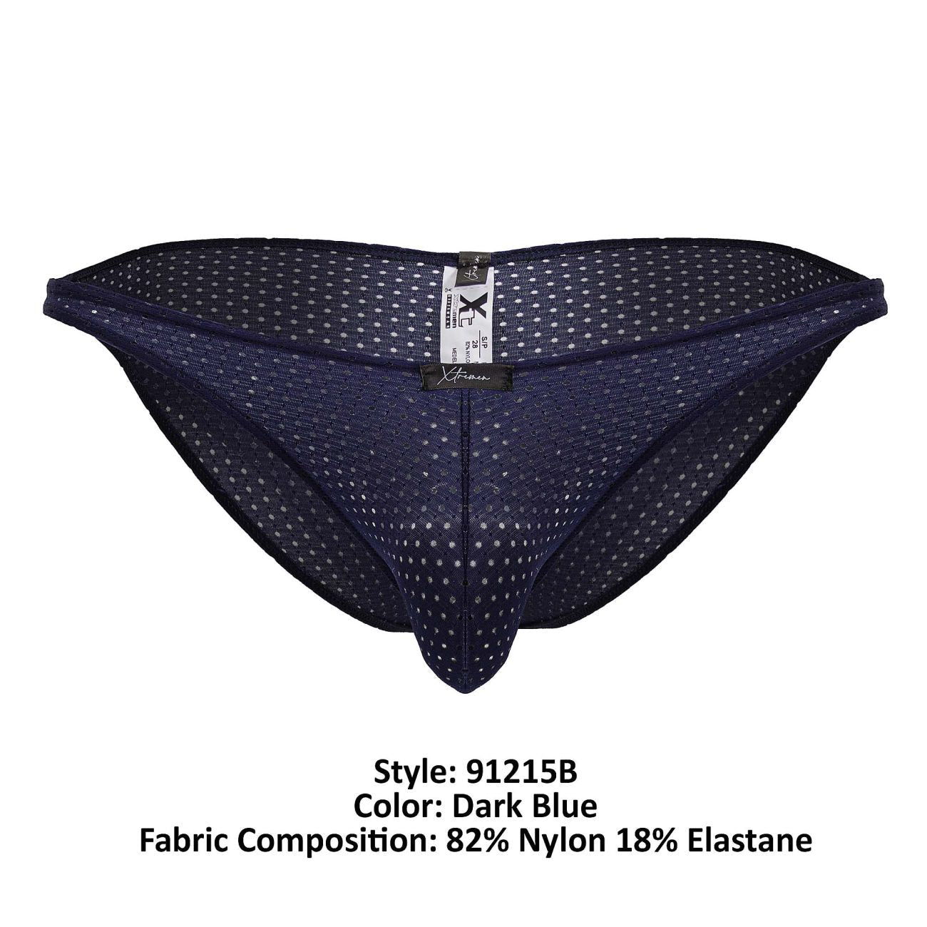Xtremen 91215B Mikrofaser-Bikini, Farbe Dunkelblau