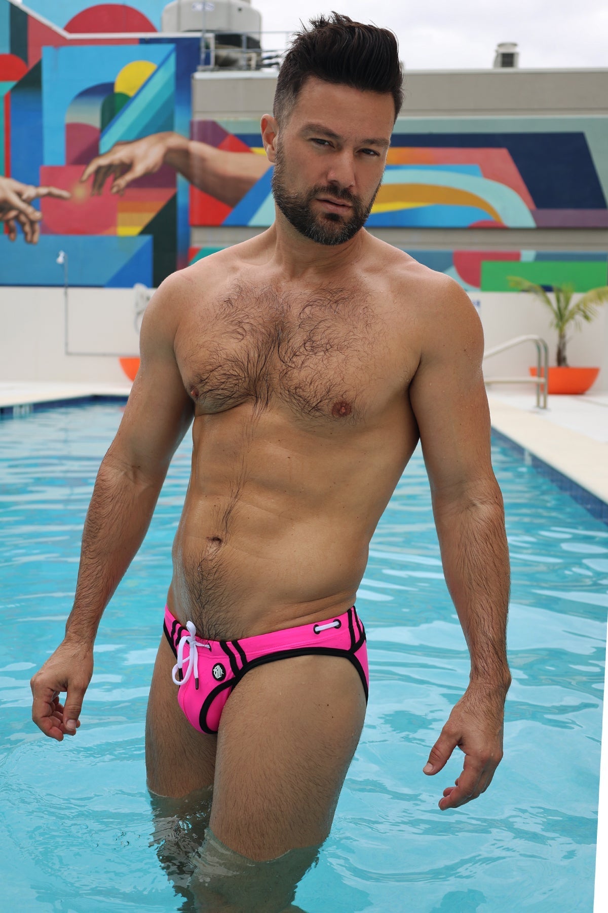 Expose Badeslip - Neonpink