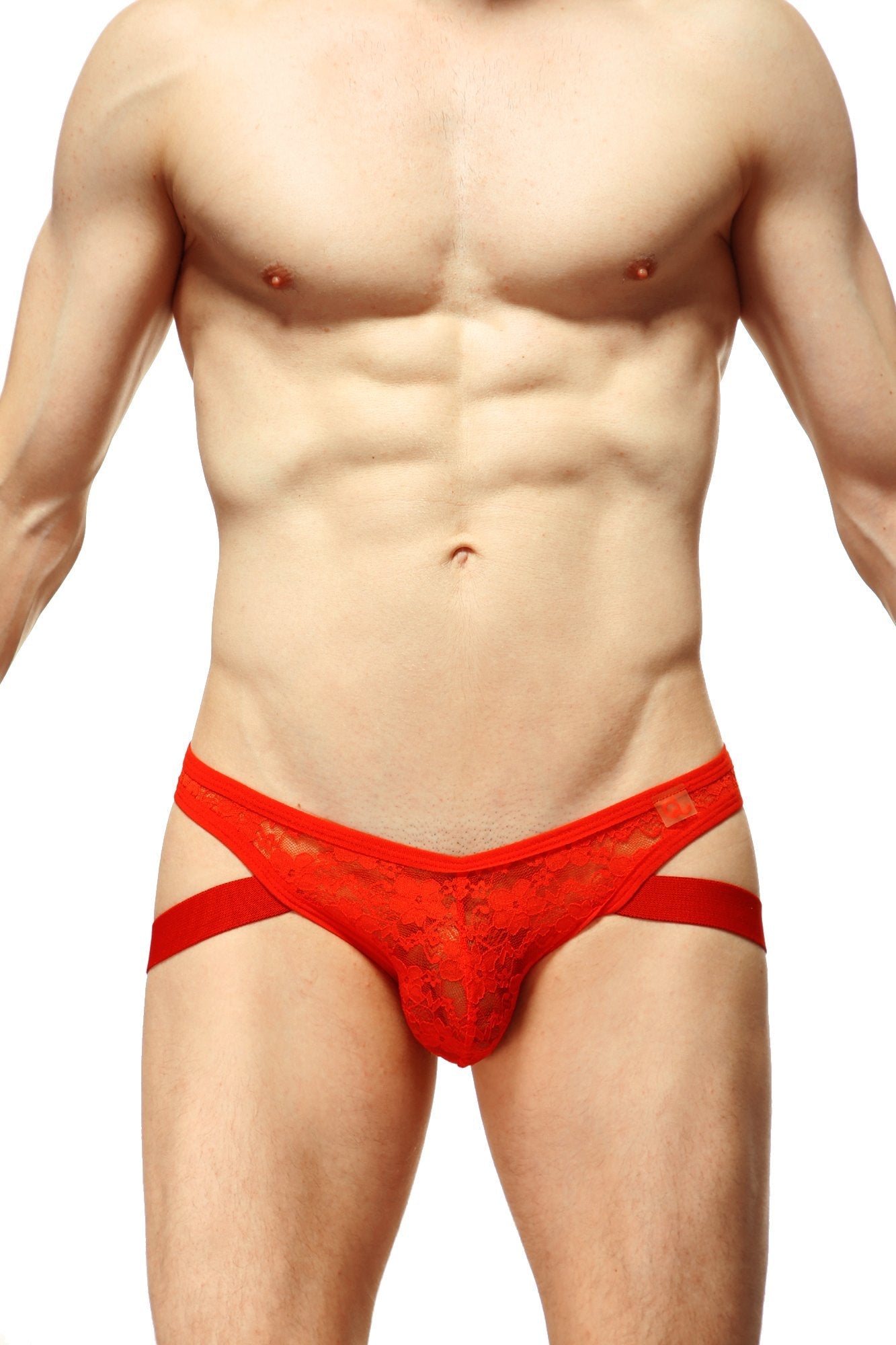 Jockthong Lace Red