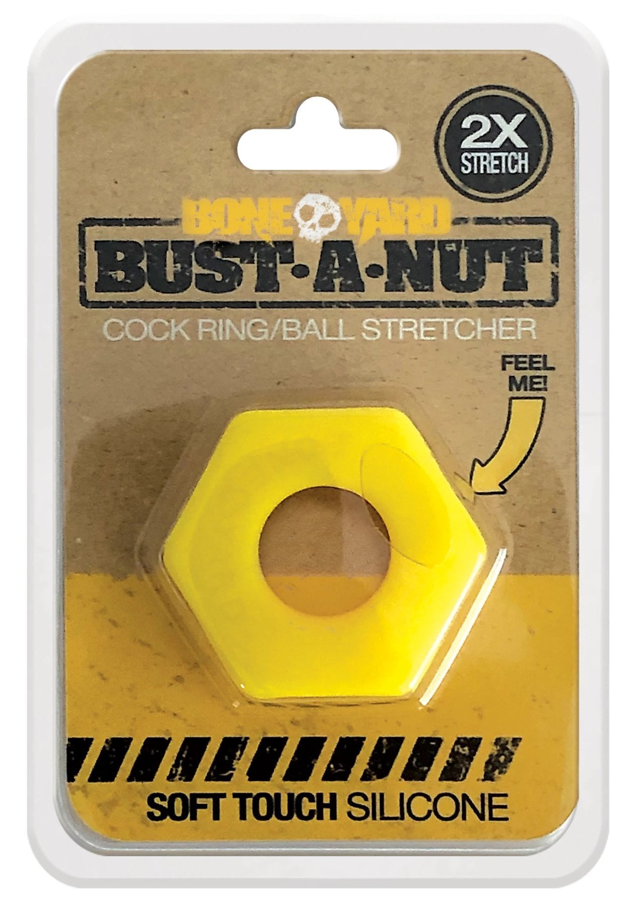 BUST A NUT - YELLOW - DealByEthan.gay loves Bone Yard