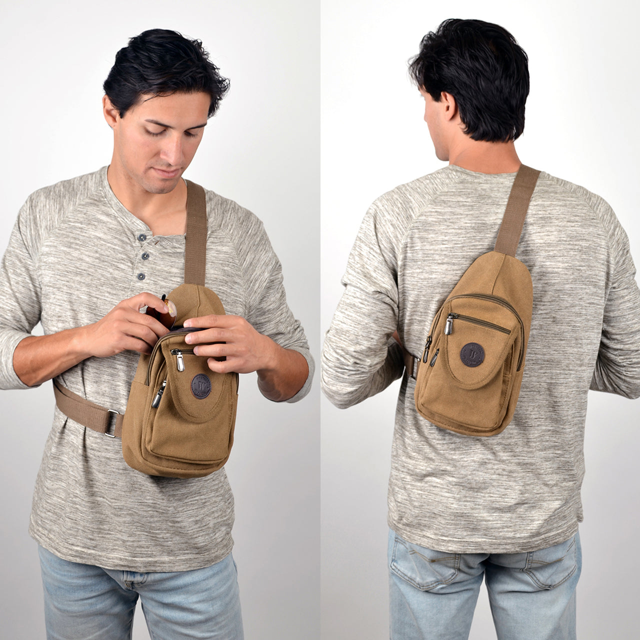 CANVAS SLING BAG - DealByEthan.gay loves Westend