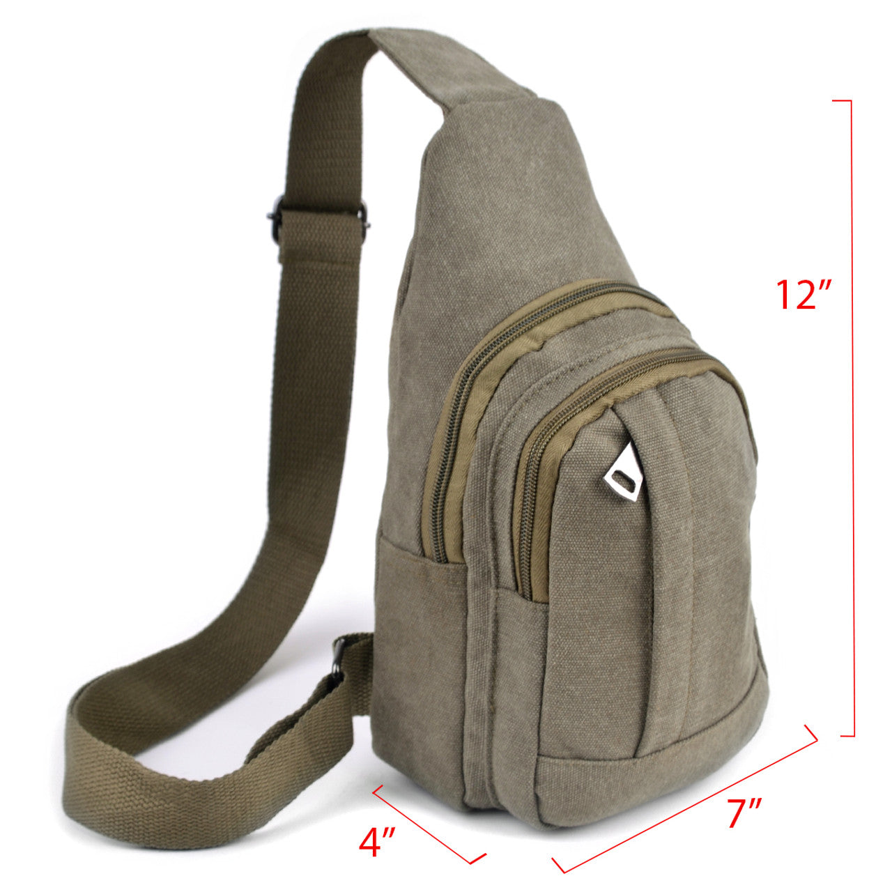 CROSSBODY CANVAS SLING BAG - DealByEthan.gay loves Westend