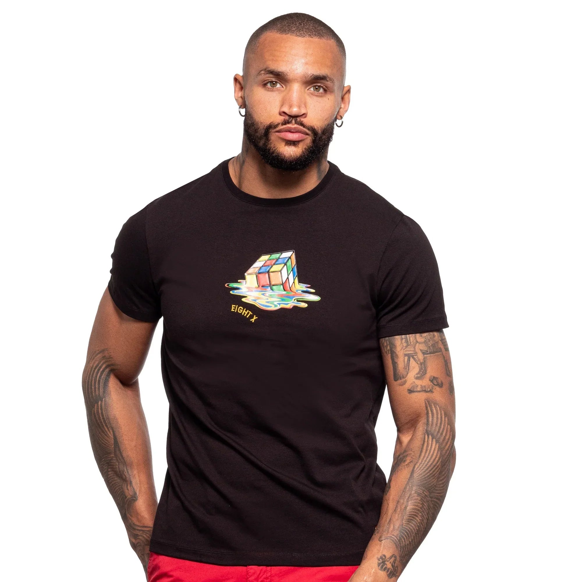 CUBED GRAPHIC T-SHIRT - DealByEthan.gay loves Eight-X