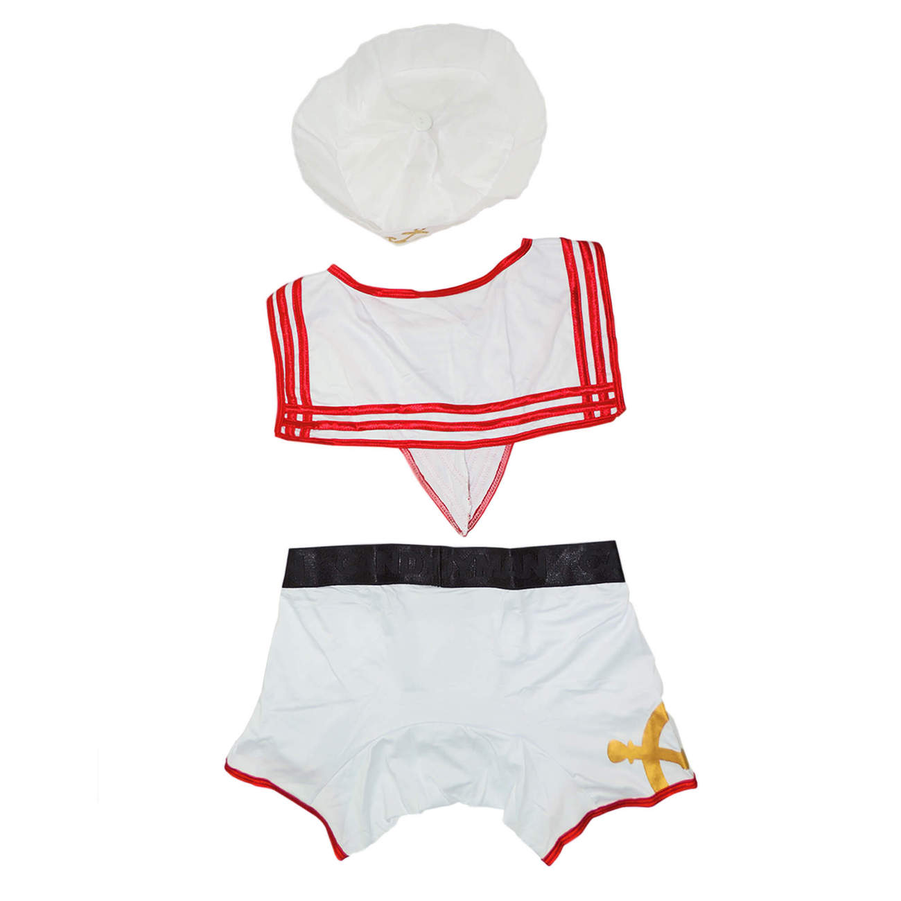 CandyMan 9557 Sailor Costume Outfit Color White - DealByEthan.gay loves CandyMan