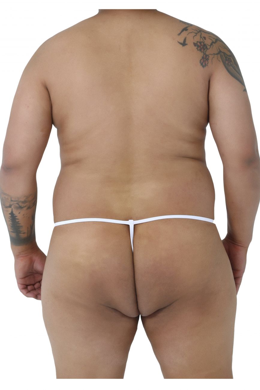 CandyMan 9586X Thongs Color White - DealByEthan.gay loves CandyMan