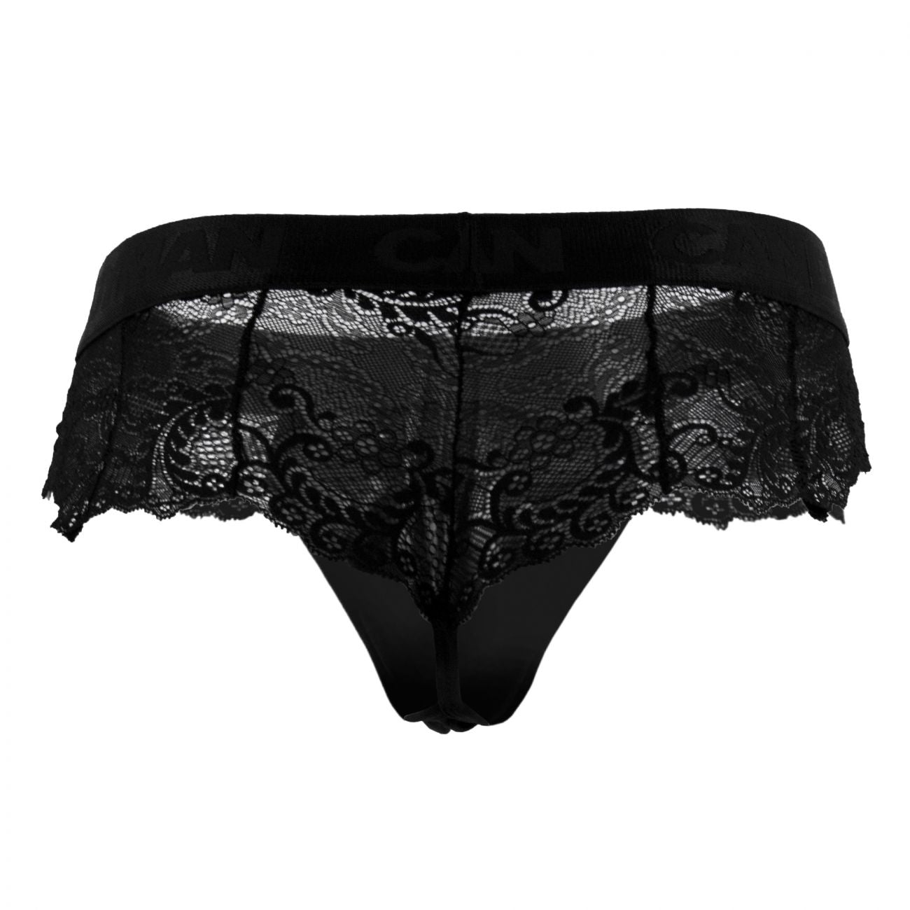 CandyMan 99304X Lace Thongs Color Black - DealByEthan.gay loves CandyMan