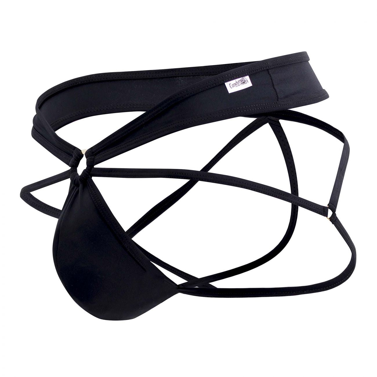 CandyMan 99478 Jockstrap Thongs Color Black - DealByEthan.gay loves CandyMan