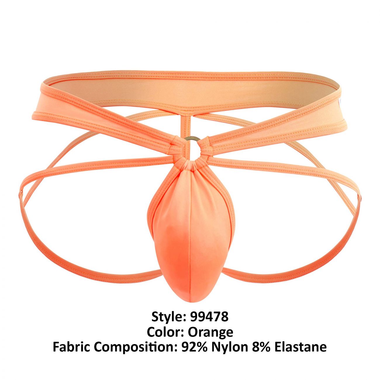 CandyMan 99478 Jockstrap Thongs Color Orange - DealByEthan.gay loves CandyMan