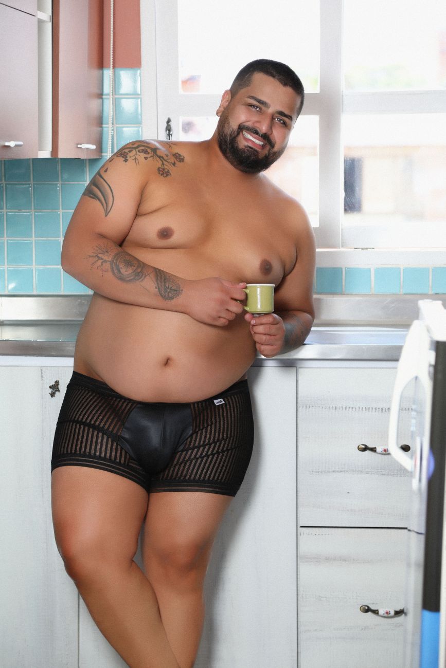 CandyMan 99481X Mesh Trunks Color Black - DealByEthan.gay loves CandyMan