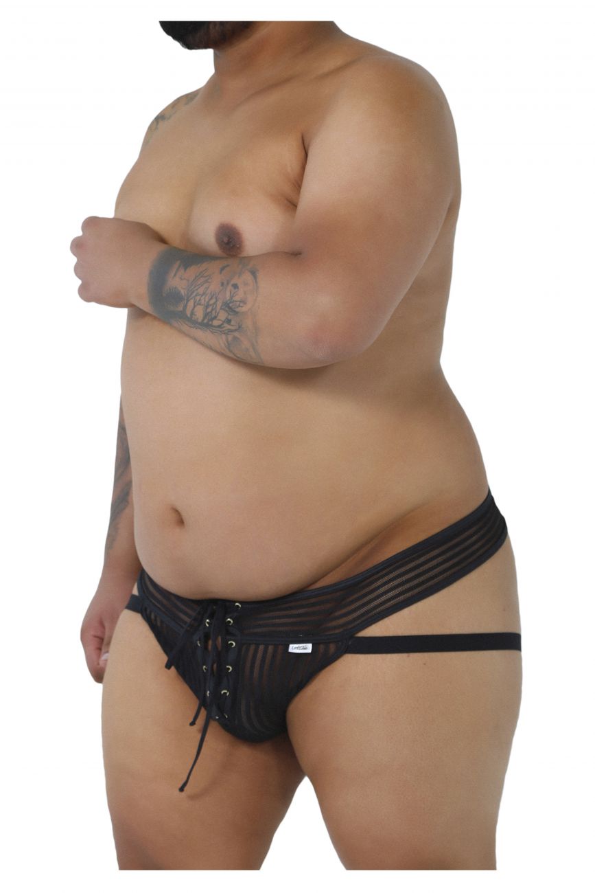 CandyMan 99493X G-String Jockstrap Color Black - DealByEthan.gay loves CandyMan