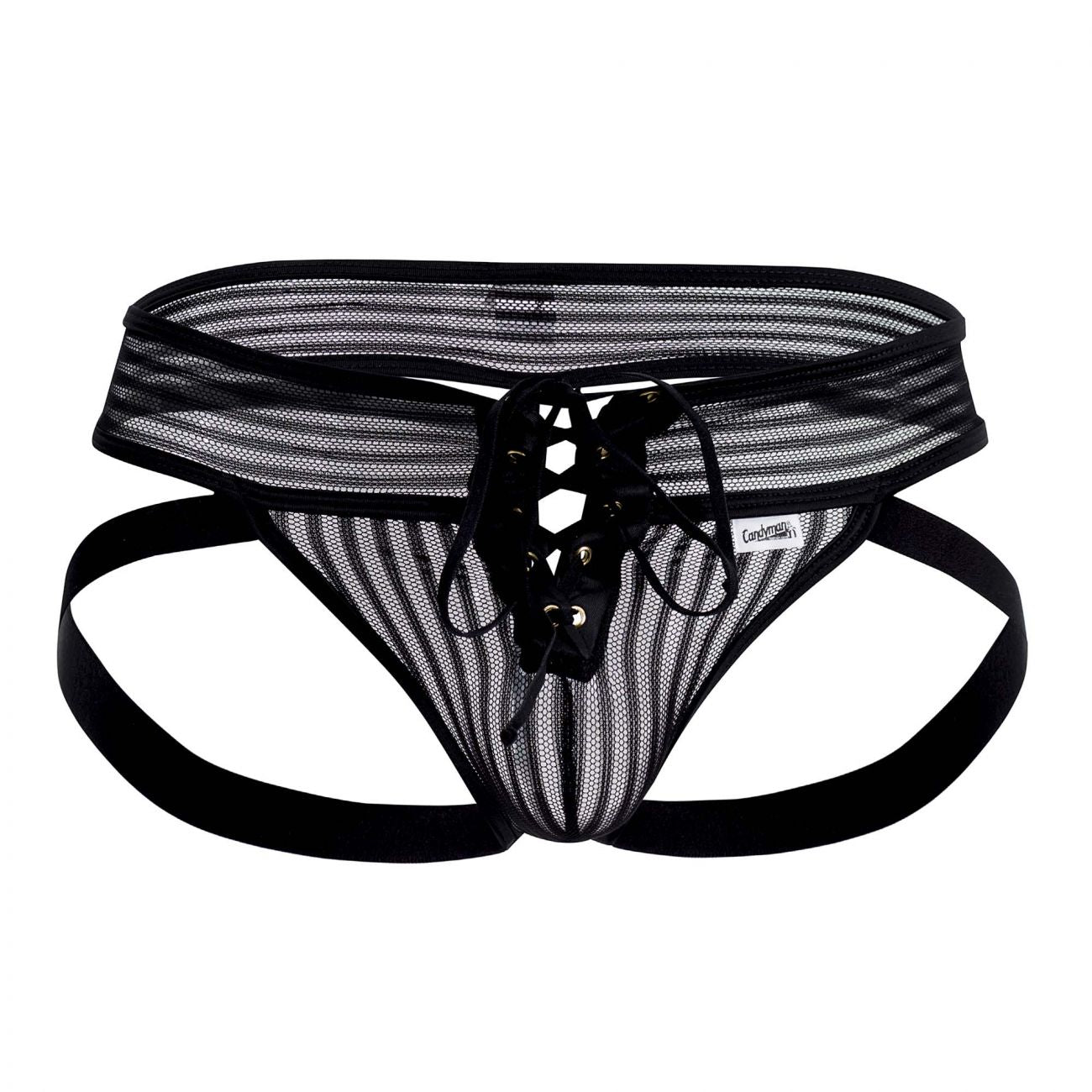 CandyMan 99493X G-String Jockstrap Color Black - DealByEthan.gay loves CandyMan