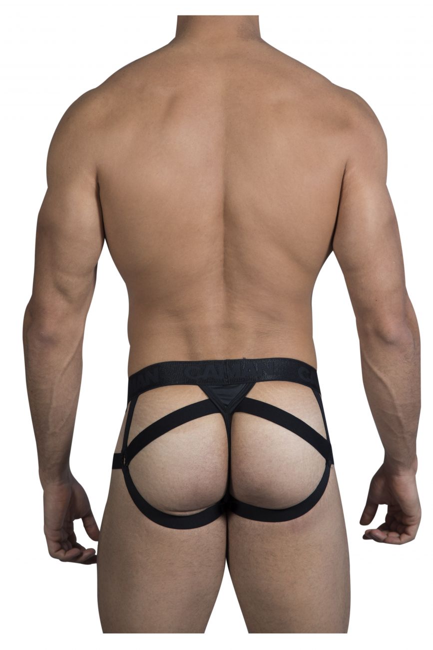 CandyMan 99494 G-String Jockstrap Color Black - DealByEthan.gay loves CandyMan