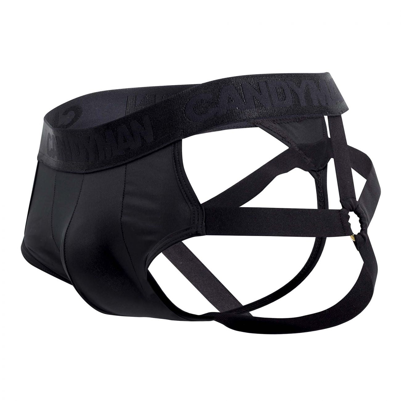 CandyMan 99494 G-String Jockstrap Color Black - DealByEthan.gay loves CandyMan