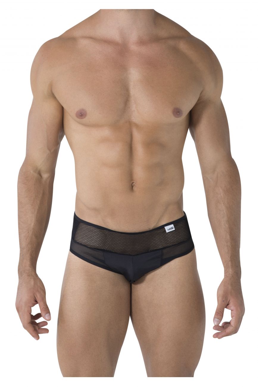 CandyMan 99495 Mesh Briefs Color Black - DealByEthan.gay loves CandyMan