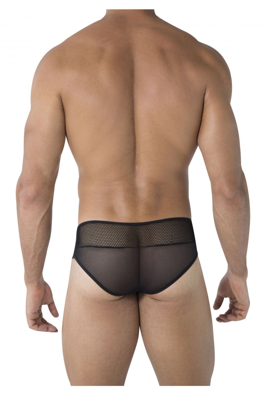CandyMan 99495 Mesh Briefs Color Black - DealByEthan.gay loves CandyMan