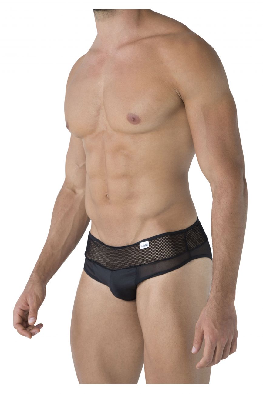 CandyMan 99495 Mesh Briefs Color Black - DealByEthan.gay loves CandyMan
