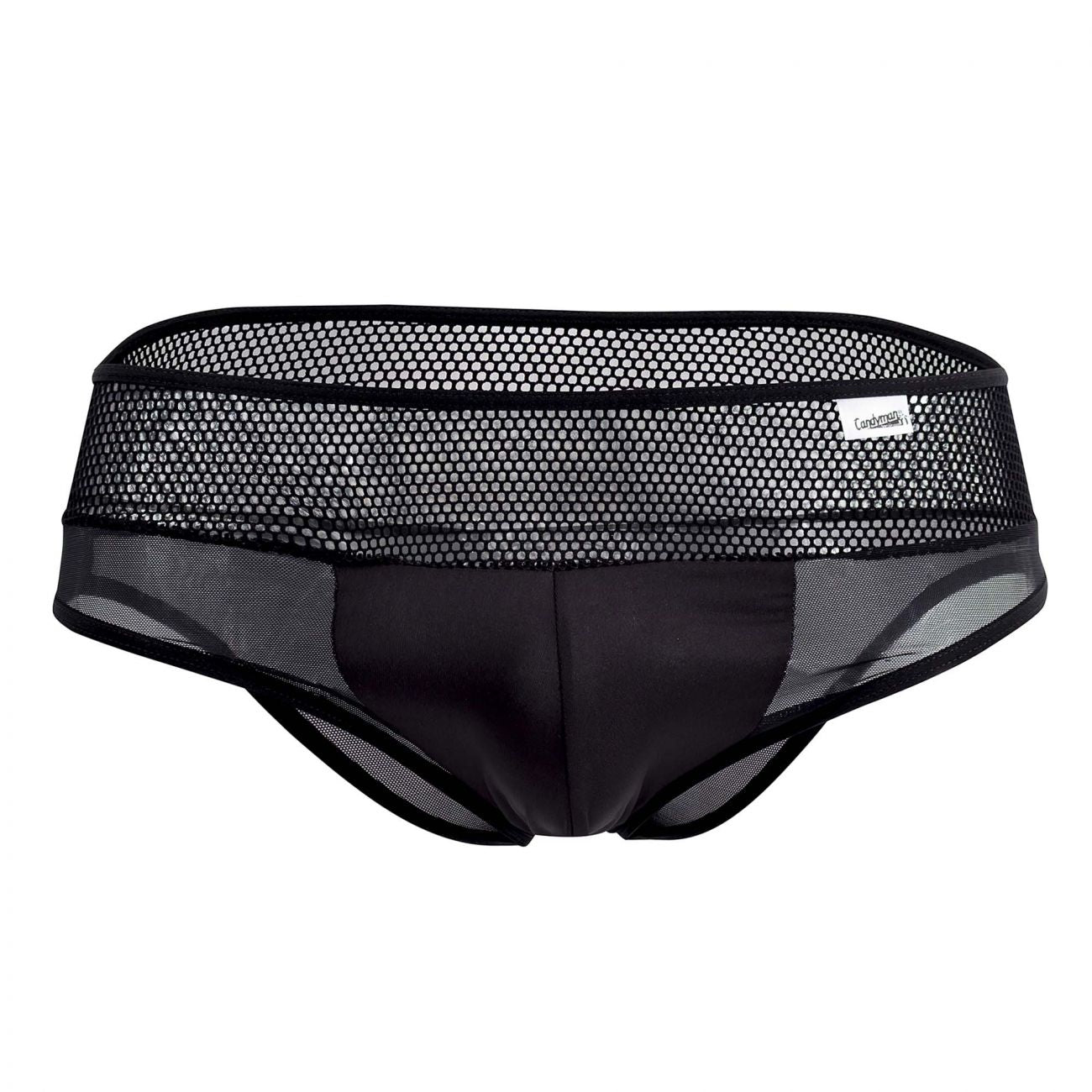CandyMan 99495 Mesh Briefs Color Black - DealByEthan.gay loves CandyMan