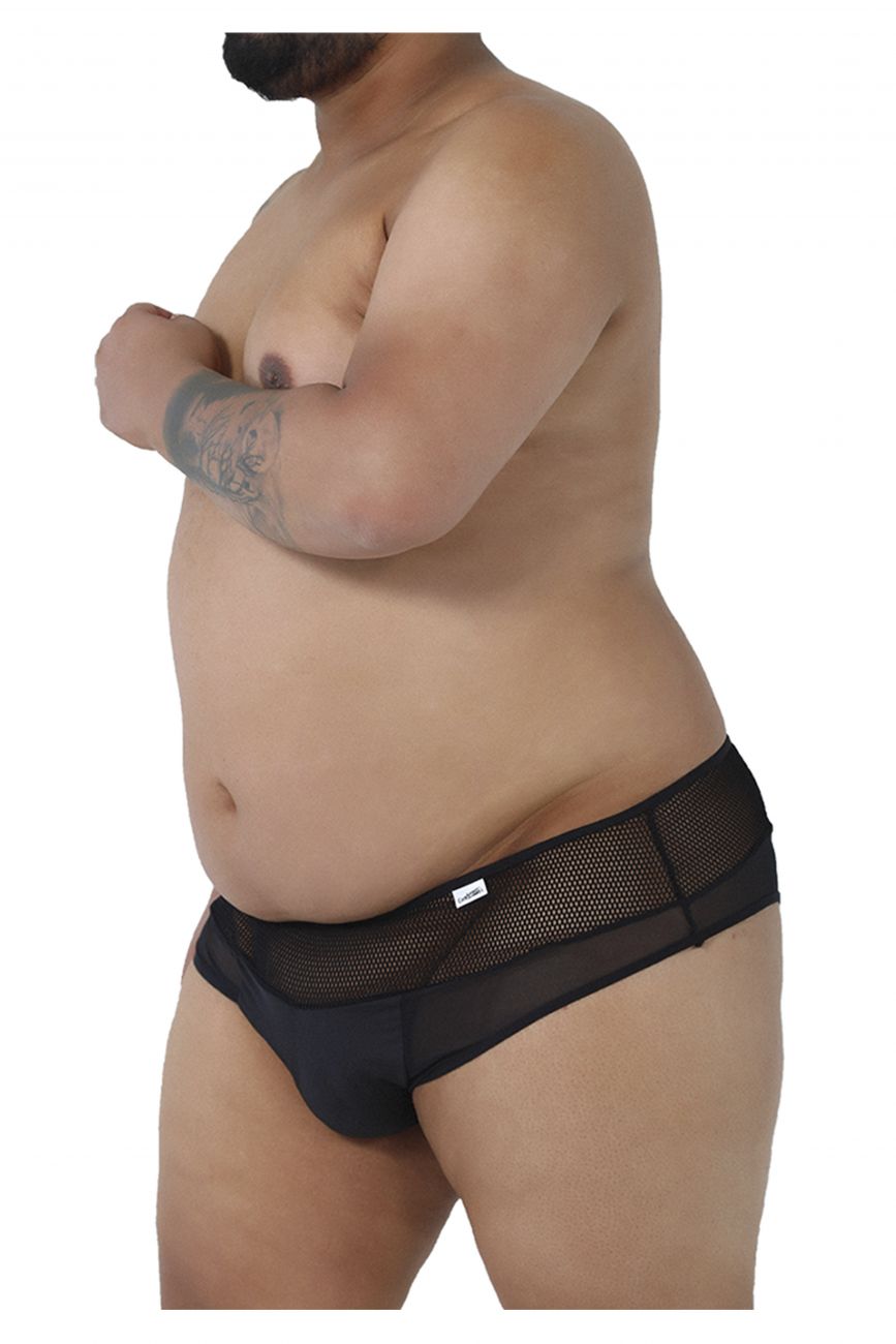 CandyMan 99495X Mesh Briefs Color Black - DealByEthan.gay loves CandyMan