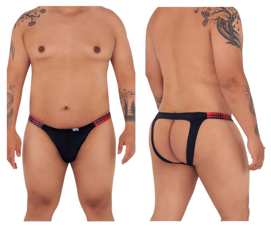 CandyMan 99536X Bikini Jockstrap Color Black Print - DealByEthan.gay loves CandyMan