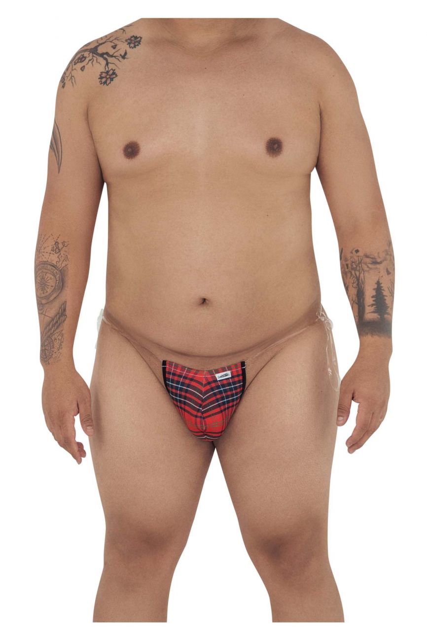 CandyMan 99571X Invisible Micro G-String Color Red Prints - DealByEthan.gay loves CandyMan