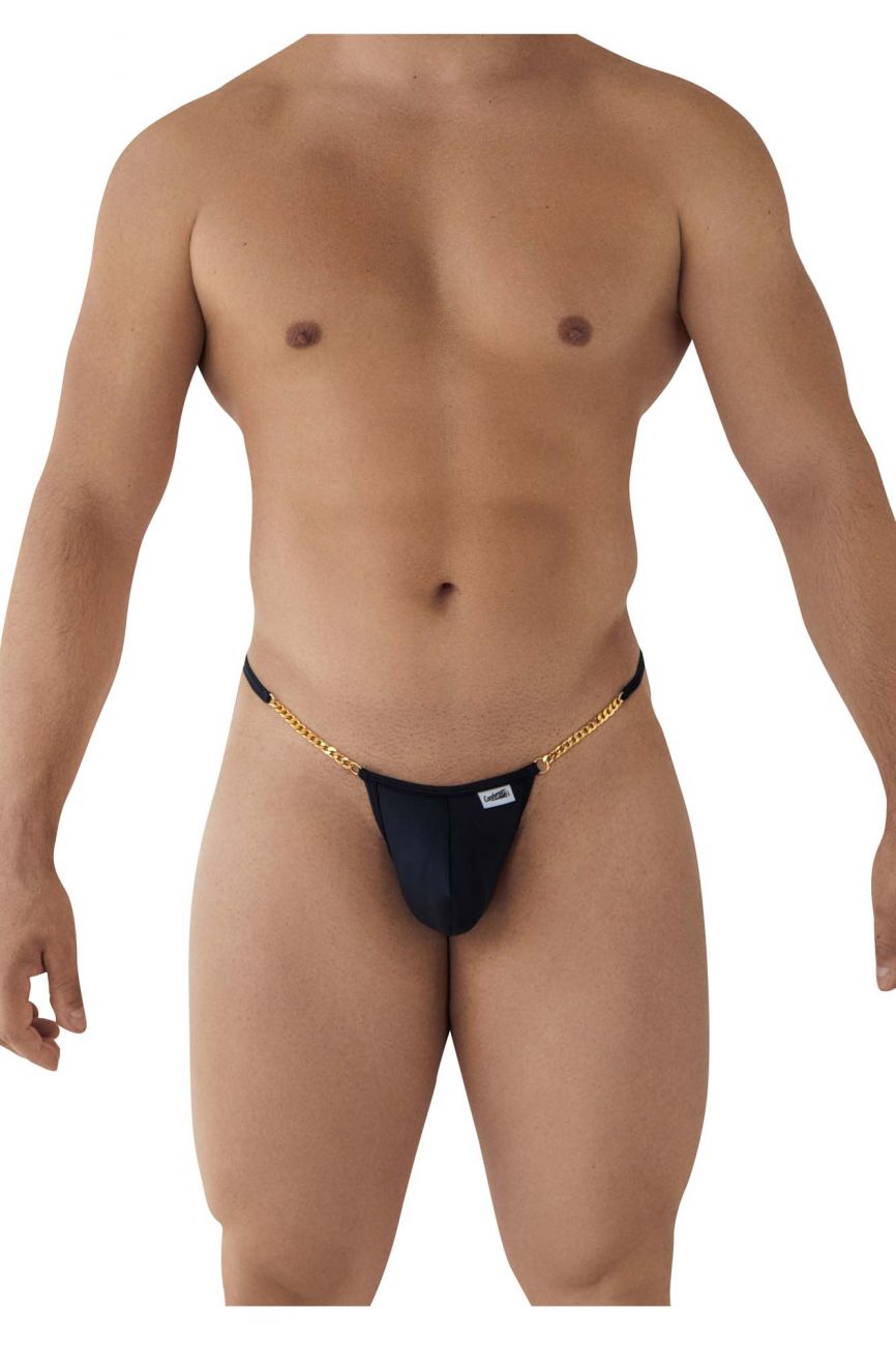 CandyMan 99586 Chain G-String Color Black - DealByEthan.gay loves CandyMan