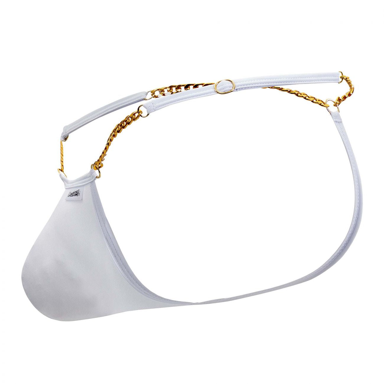 CandyMan 99586 Chain G-String Color White - DealByEthan.gay loves CandyMan