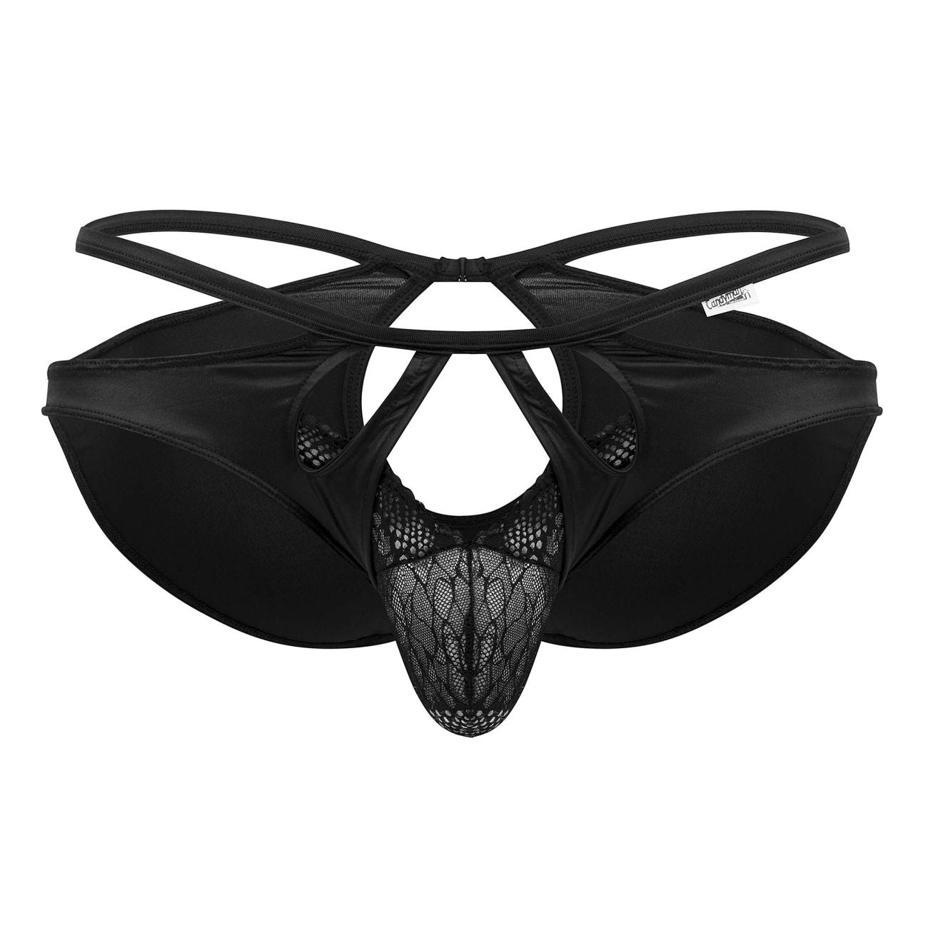 CandyMan 99632 Cut out Briefs Color Black - DealByEthan.gay loves CandyMan