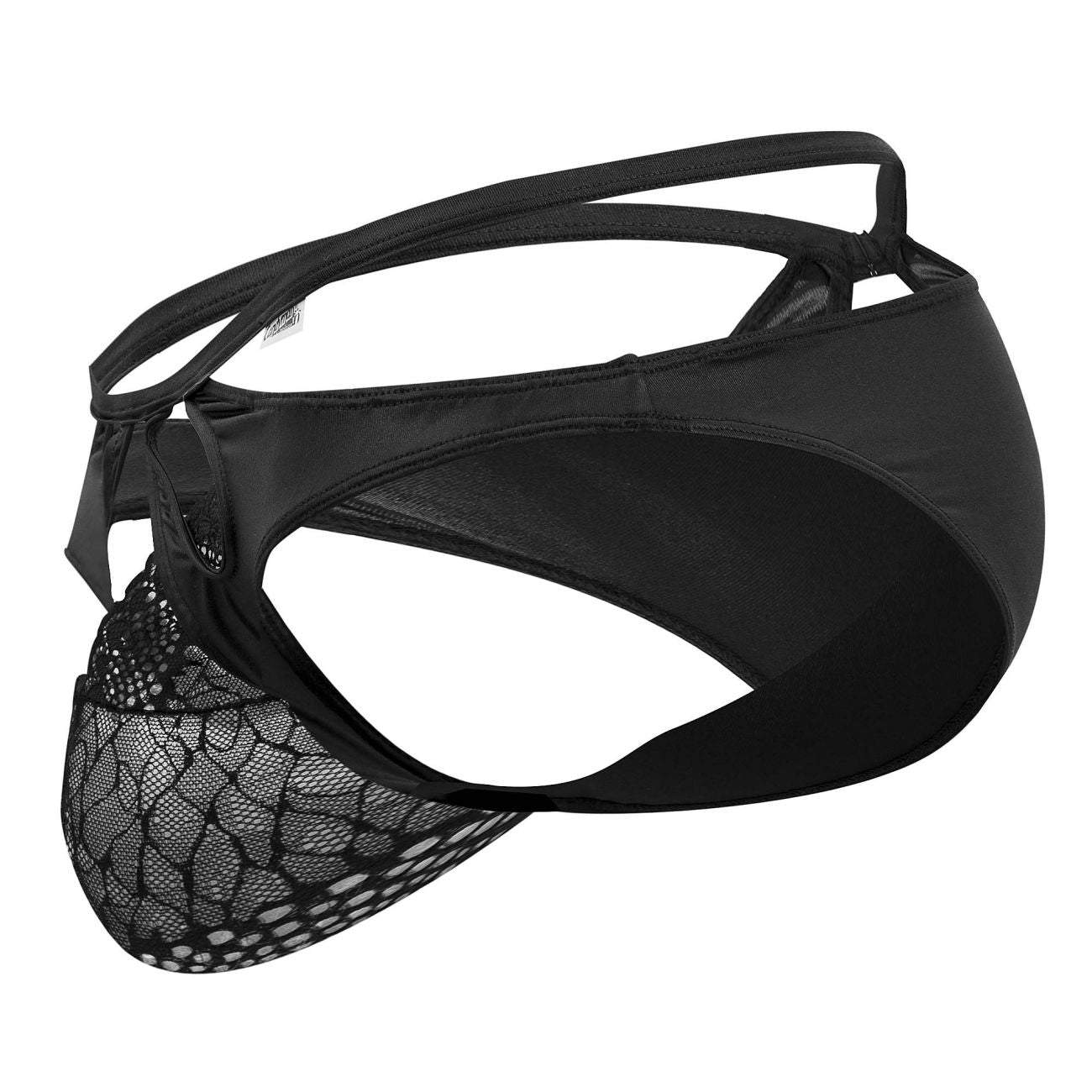 CandyMan 99632 Cut out Briefs Color Black - DealByEthan.gay loves CandyMan