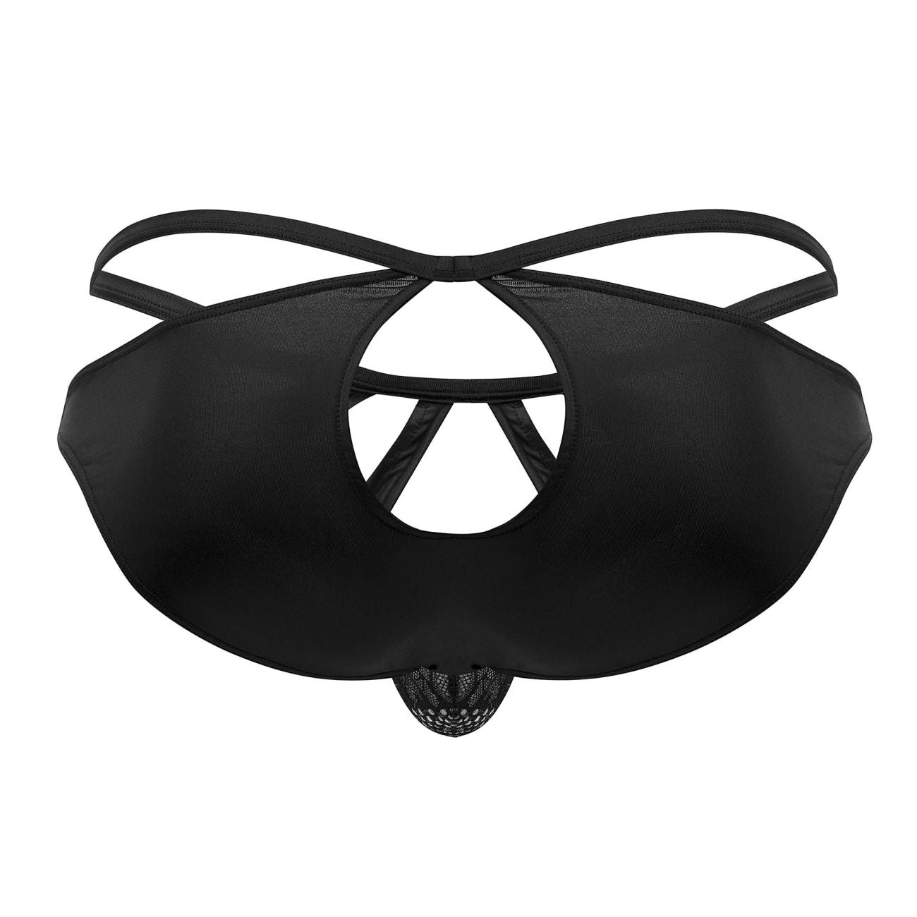 CandyMan 99632 Cut out Briefs Color Black - DealByEthan.gay loves CandyMan