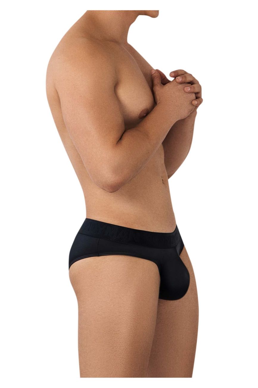 CandyMan 99641 Shorty Briefs Color Black - DealByEthan.gay loves CandyMan