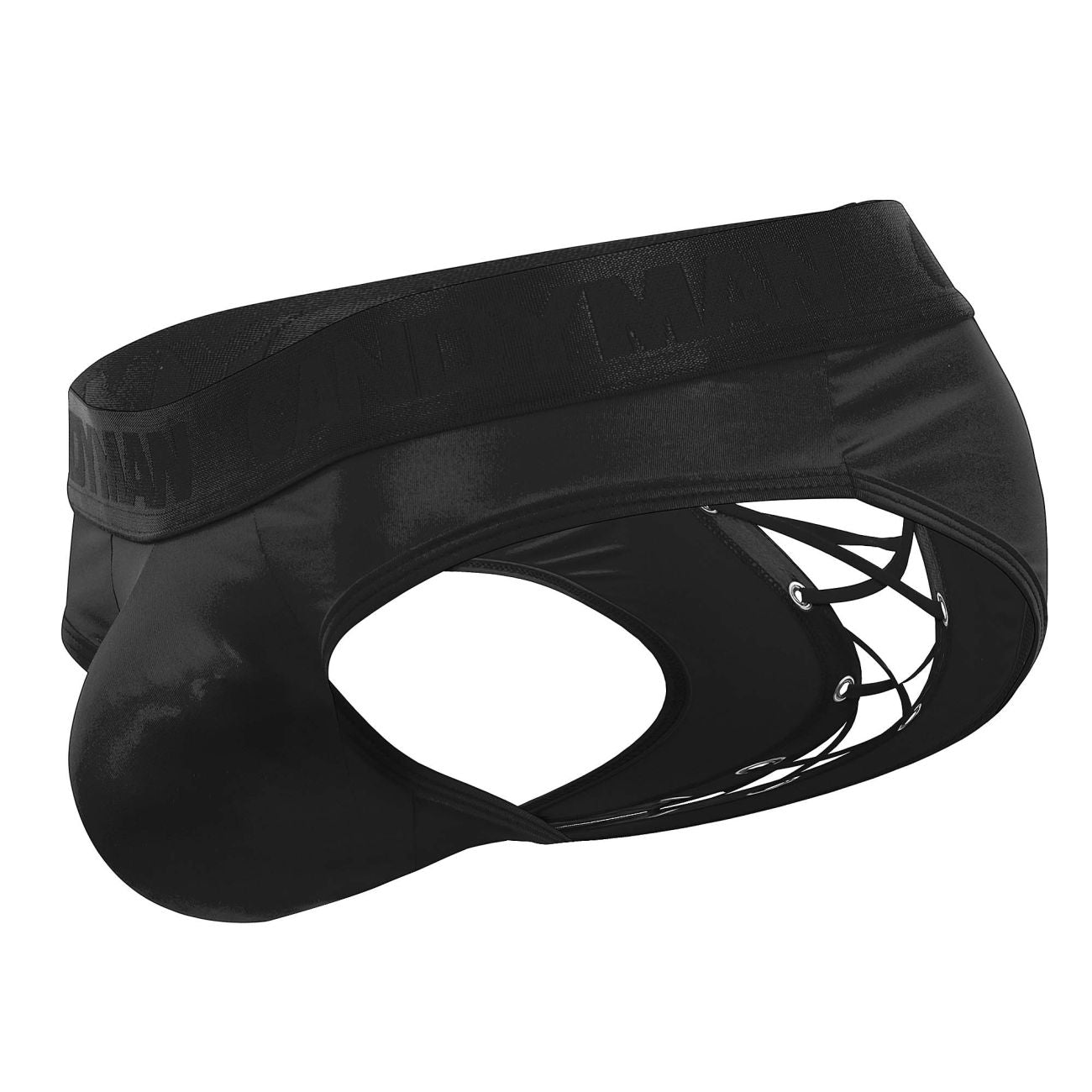 CandyMan 99641 Shorty Briefs Color Black - DealByEthan.gay loves CandyMan