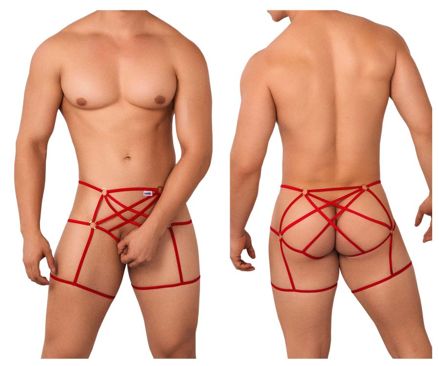 CandyMan 99646 Cage Jockstrap Color Red - DealByEthan.gay loves CandyMan
