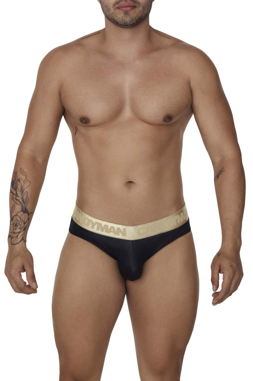 CandyMan 99659 Jock Briefs Color Black - DealByEthan.gay loves CandyMan