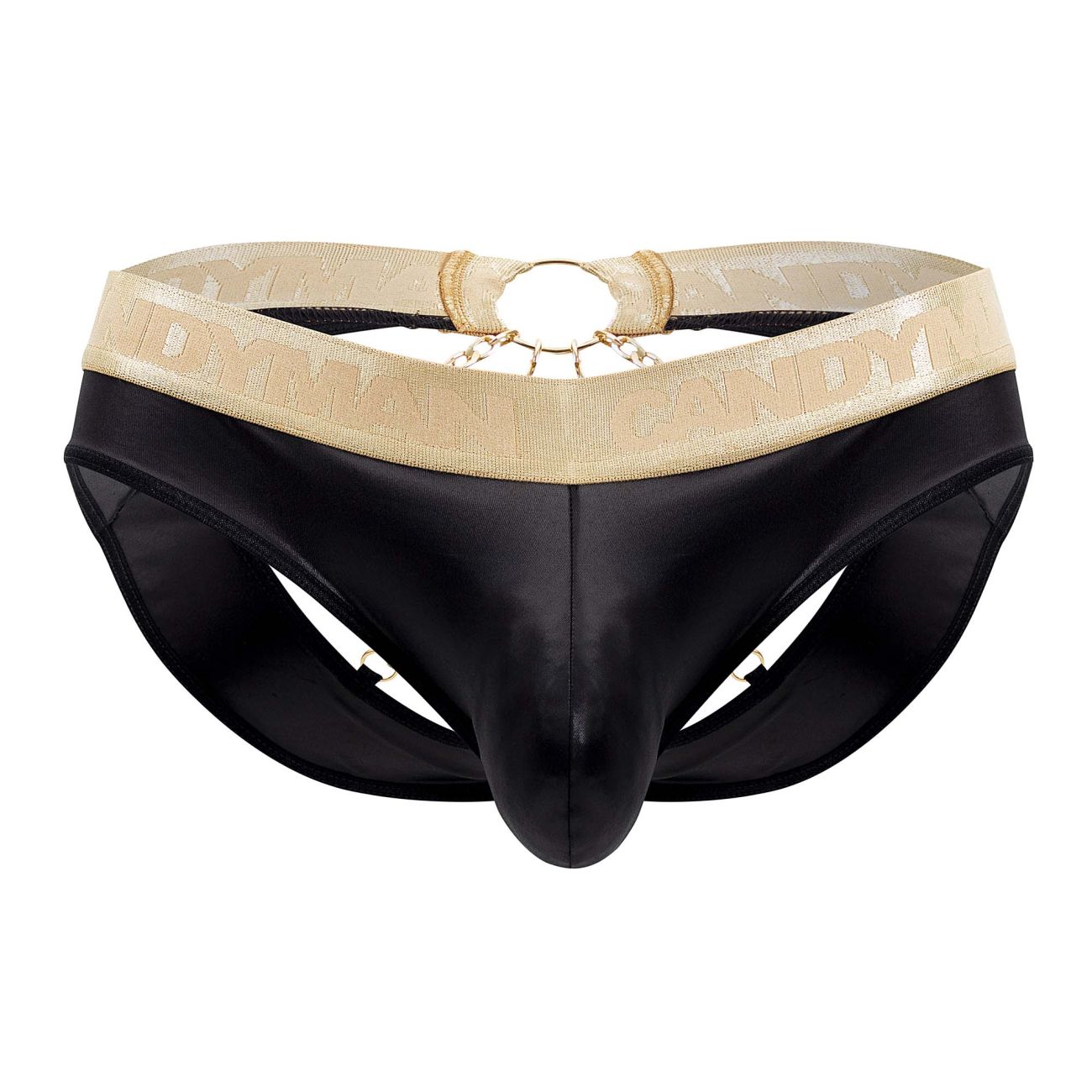 CandyMan 99659 Jock Briefs Color Black - DealByEthan.gay loves CandyMan