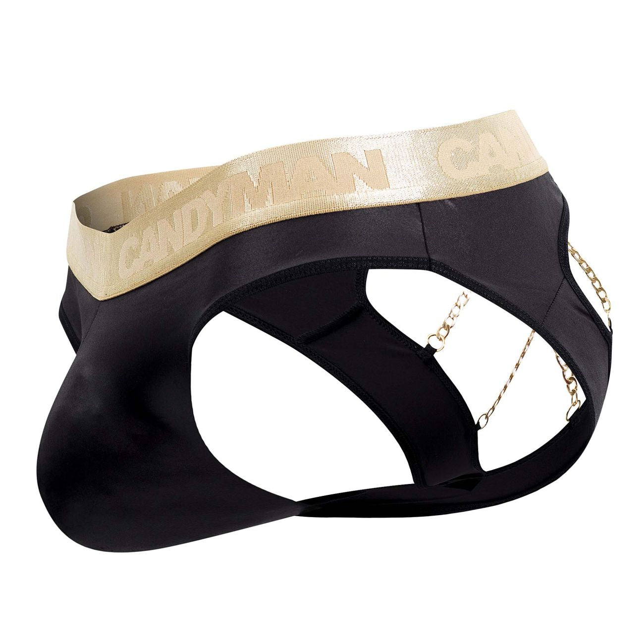 CandyMan 99659 Jock Briefs Color Black - DealByEthan.gay loves CandyMan