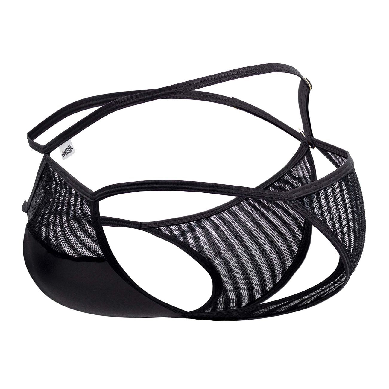 CandyMan 99681 Mesh Briefs Color Black - DealByEthan.gay loves CandyMan