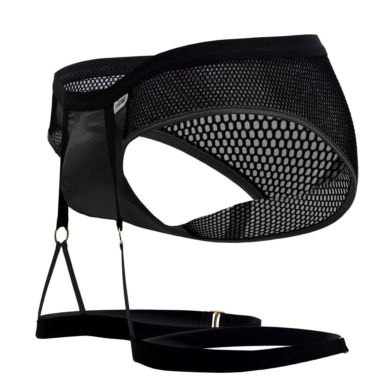 CandyMan 99684 Garter Briefs Color Black - DealByEthan.gay loves CandyMan