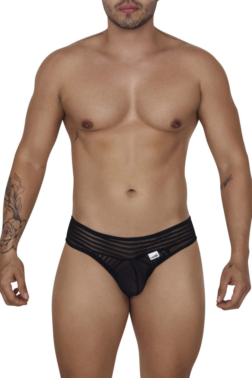 CandyMan 99692 Jock Briefs Color Black - DealByEthan.gay loves CandyMan