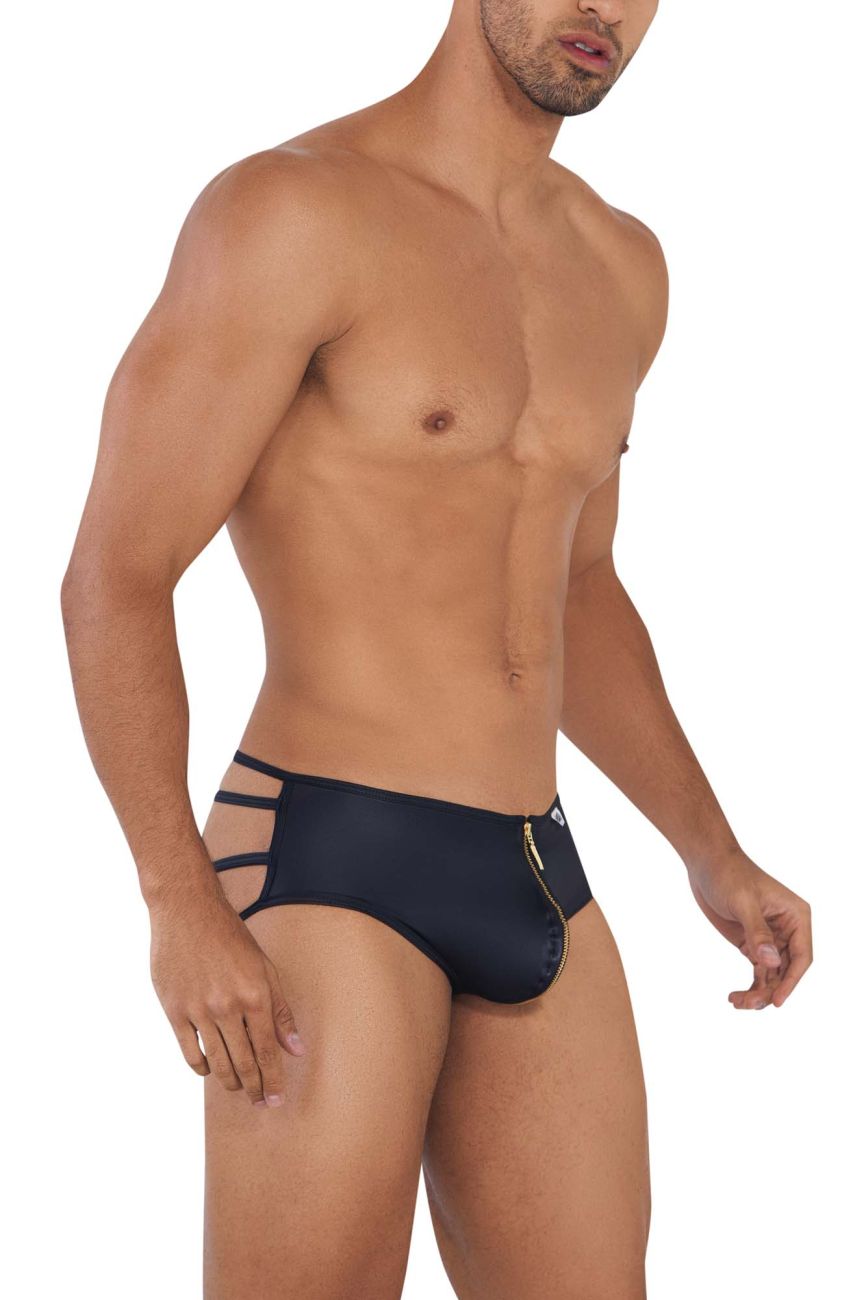 CandyMan 99704 Zip-it Briefs Color Black - DealByEthan.gay loves CandyMan
