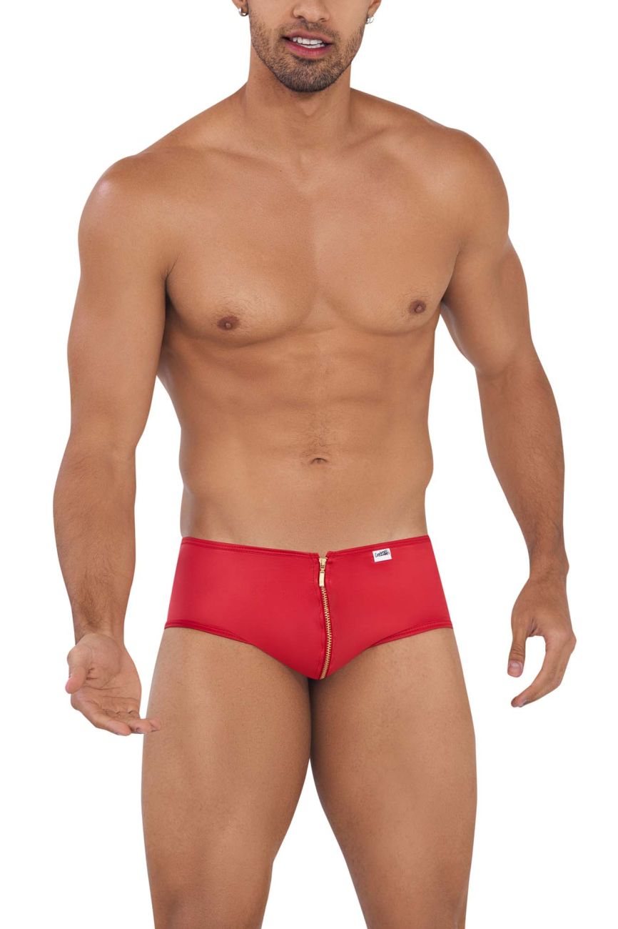 CandyMan 99704 Zip-it Briefs Color Red - DealByEthan.gay loves CandyMan