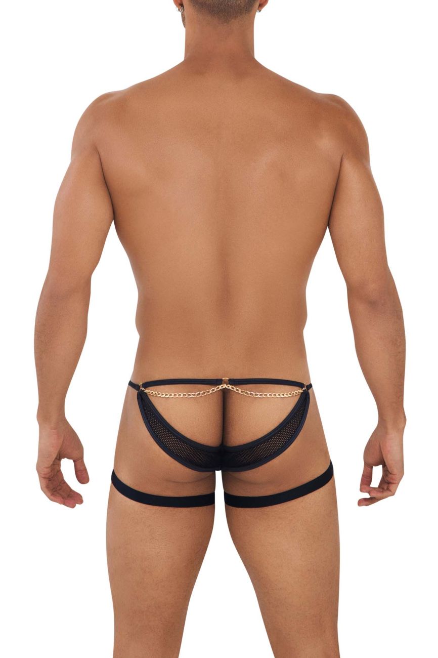 CandyMan 99705 Garter Jockstrap Color Black - DealByEthan.gay loves CandyMan