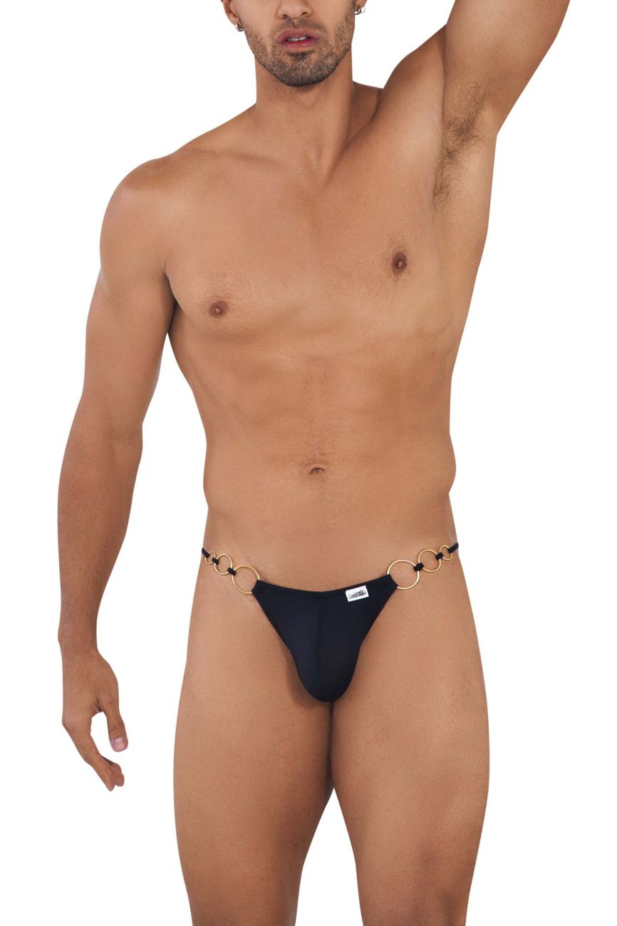 CandyMan 99710 Holes in One Bikini Color Black - DealByEthan.gay loves CandyMan