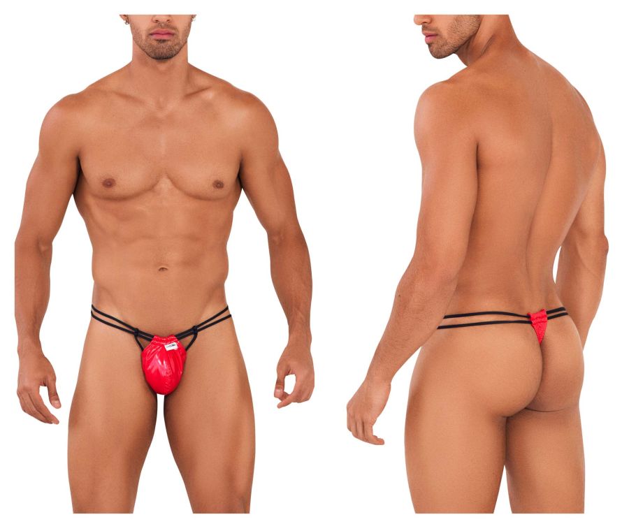 CandyMan 99711 Dom Thongs Color Red - DealByEthan.gay loves CandyMan