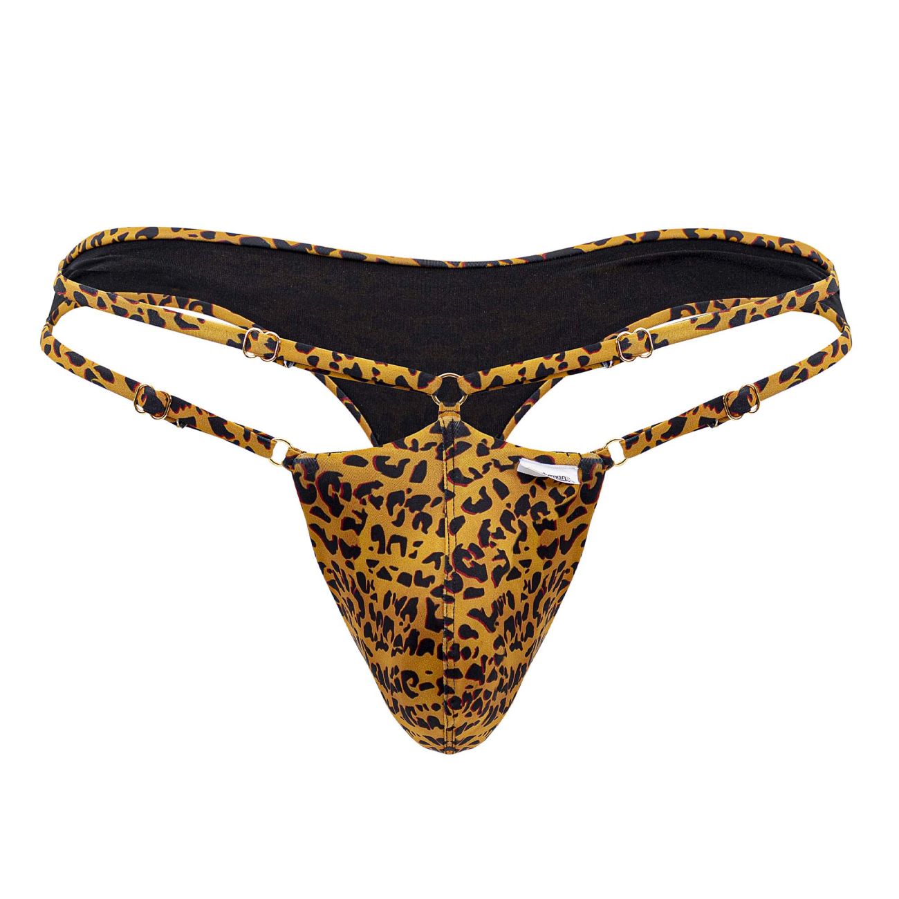 CandyMan 99712 Safari Thongs Color Leopard Print - DealByEthan.gay loves CandyMan